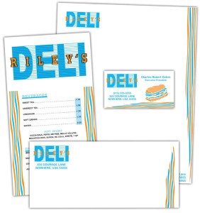 This assignment gave us two spot colors to use, and we had to make all materials using only different percentages of those colors to portray what we wanted.